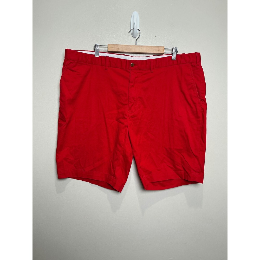 Polo Golf Ralph Lauren Shorts Mens 42 Red Cotton Twill Stretch